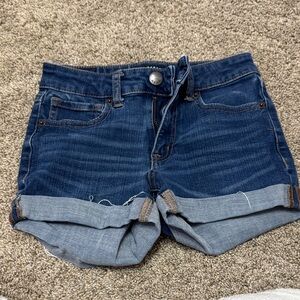 Aeropostale Dark Blue Jean Shorts